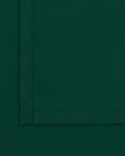 BGment Rod Pocket and Back Tab Blackout Curtains for Bedroom - Christmas Emerald Green Thermal Insulated Room Darkening Curtains for Living Room, 2 Window Curtain Panels (52 x 72 Inch, Emerald)