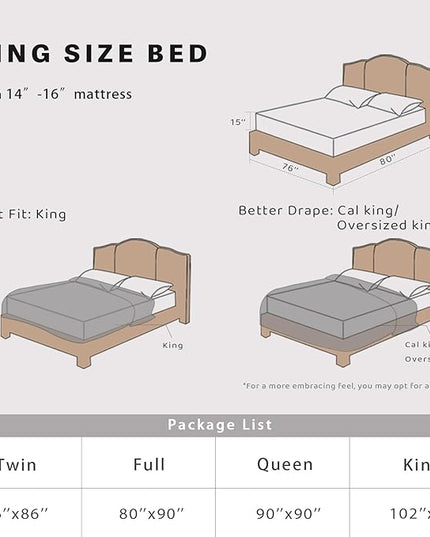 Geniospin King Size Comforter Set- 7 Pieces Boho Bed in a Bag, Western Bedding Set for All Seasons, Reversible Aztec Bedding, Lightweight Comforter Bed Set with Sheets, Pillowcases & Shams