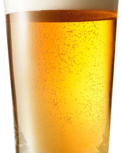 Krosno Classic Beer Glasses, Set of 6, 17.9 oz, Lager, Pilzner, Wheat Beer, Pint Glasses, Pure Collection, Dishwasher Safe, Made in Europe