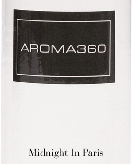 Aroma360 Diffuser Oil - Midnight in Paris - Aromatherapy Essential Fragrance Oil - Sandalwood, Warm Virginia Cedar & Beautiful Iris - 120ML 4.1 Fl oz