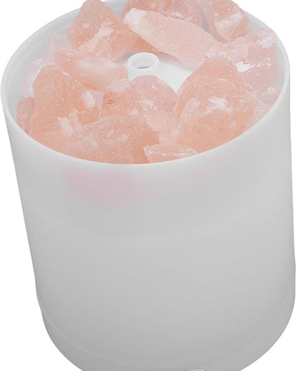 Essential Oil Diffuser with 7 Color Lights, Aromatherapy Diffuser for Home Office, 150ml Large Capacity Humidifier with Salt Stone, Air Diffuser for Aromatherapy and Relaxation