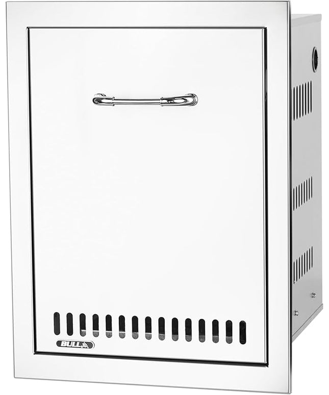 Bull Outdoor Products Premium Components for Outdoor Kitchen BBQ Island Gas Tank Drawer with Reveal