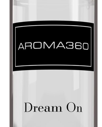 Aroma360 - Dream On Fragrance Oil Blend | Hotel Inspired for Luxury Essential Oil Diffusers | Aromatherapy Scent Diffuser Oil | Serene White Tea, Healing Aloe Vera, and Warm Earthy Cedar - 50ML
