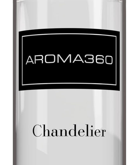 Aroma360 - Chandelier Fragrance Oil Blend | Hotel Inspired for Luxury Essential Oil Diffusers | Aromatherapy Scent Diffuser Oil | Bergamot, Woodsy Sandalwood, and Flirtatious Saffron - 500ML
