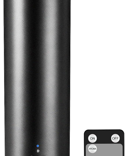 Waterless Essential Oil Diffuser Large Room Scent Diffuser for Home, Office, Hotel and Spas - Aromatherapy Diffuser Fragrance Oil Machine, Remote Control, Timer, Black