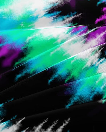 Tie Dye Duvet Cover Set Twin Size Tie Dye Purple Blue Bed Set Girls Comforter Cover and Pillow Shams for Women Decor Bedroom