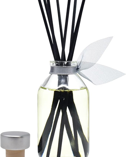 LOVSPA Reed Diffuser Set, Euphoria Luxe Linen Scented Oil Diffuser with Sticks, Home Fragrance Accessories for Bathroom Shelf Decor, Aroma Diffusers for Home or Office Fall Decor, USA Made