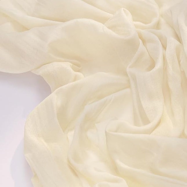 Socomi 15pcs Beige Christmas Cheesecloth Table Runner Boho Rustic Gauze 120 inch 10FT Cheese Cloth Runner for Wedding Party Baby Shower Birthday Home Decor Holiday Decorations