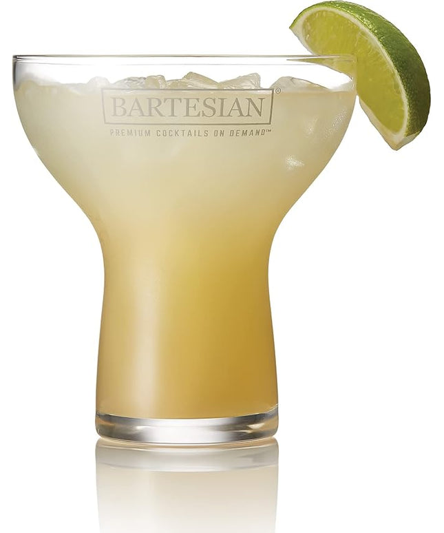 Bartesian Cocktail Glass Sets - Stemless Margarita Drinking Glassware for Cocktails & Mocktails - Bar Glasses for Martini, Margarita, Pina Colada, Whiskey Sour, Old Fashioned - Set of 2