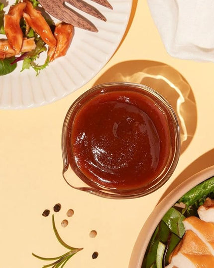 VIVID KITCHEN Korean Barbecue Sauce – 2-Pack (11.33 oz Each) – Low-Calorie, No Preservatives – Sweet & Smoky Flavor – Ideal for Grilling, Marinating, Stir-Fry, and Dipping – Easy Squeeze Bottles