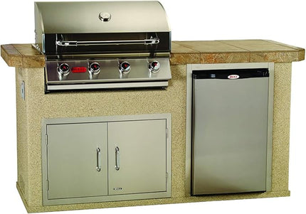 Bull Outdoor Products 99935 Refrigerator Frame, Stainless Steel 23.5" x 35.25"
