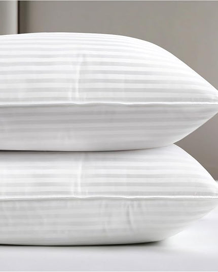viewstar Bed Pillows Queen Size Set of 2, Hotel Collection, Down Alternative Pillow for Back, Stomach or Side Sleepers, Soft
