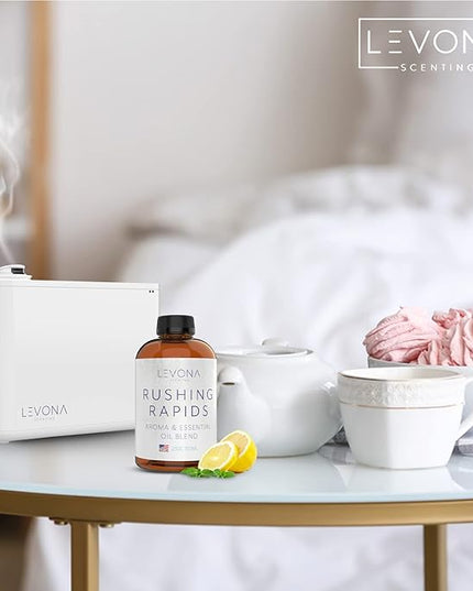 Levona Scent Essential Oil - Fresh Aroma for Home, Office, Hotel & Spa, Perfect in Humidifiers and Diffusers, Luxury Fragrance, With Grapefruit, Citrus, Vanilla Notes - 700ml/ 23 fl oz, Rushing Rapids
