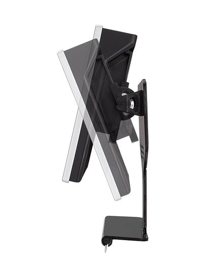 ToiletTree Products Fogless Shower Mirror with Squeegee - Anti-Fog Mirror - Adjustable Shaving Mirror with a Squeegee - Rust-Proof, Impact-Resistance Bathroom Shower Mirror