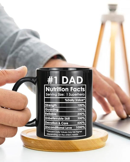 Breezy Valley Best Mom and Dad Coffee Mugs Gifts - Christmas Gifts for Parents, Anniversary Parents Gift, Fathers Day, Mothers Day or Valentines Day - Couple Gift Set for Mom and Dad