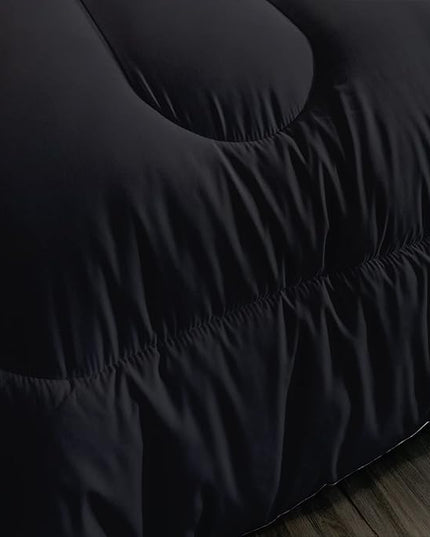 AILONEN Moon Lantern Comforter Set Queen Size, Gold Crescent Star Blue Galaxy Bedding Set,Soft and Lightweight Quilt Set Bedroom Decor All Season 3 Pieces, 1 Comforter and 2 Pillowcases