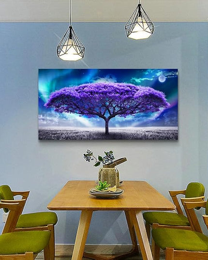 Wapluam Canvas Wall Art - Large Size Abstract Scenery Pictures for Living Room, Bedroom, Office & Dormitory Decor