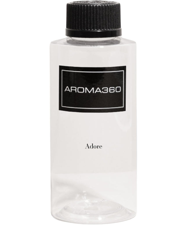 Aroma360 - Adore Oil Blend - Luxury Hotel Inspired Essential Oil Diffuser - Aromatherapy Scent Diffuser Oil - White Tea, Jasmine and Peony 6.7 fl oz, 200 mL