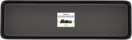 Matace 1 Pack Rubber Extra Large Shoe Tray for Entryway,Long Boot Tray,Slim Boot Mat for Indoor and Outdoor Use,16x55 in, Rectangular (Pack of 1)