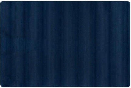 Beverly Rug Non-Slip Modern Entry Rug 2x3 Solid Traditional Rubber Backing Machine Washable Soft Thin Indoor Area Rugs for Living Room Stain Resistant Non Shedding Casual Carpet (2 x 3 Navy Blue)