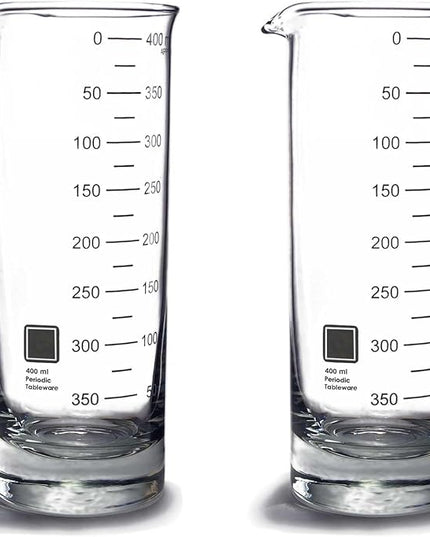 Periodic Tableware Laboratory Beaker Highball Glasses