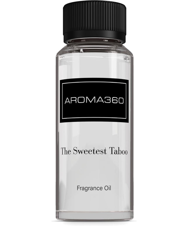 Aroma360 - The Sweetest Taboo Fragrance Oil Scent - Luxury Aromatherapy Scent Diffuser Oil - Hints of Lemon Crème, Pomegranates, & Raspberries - For Essential Oil Diffusers - For Home & Office - 120mL