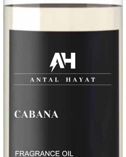 Cabana Diffuser Oil 50mL - Hotel Scented Essential Oils for Home - Lemon, Bergamot, Jasmine, Amber & Musk - Inspired by The Ritz Carlton - Antal Hayat Luxury Aromatherapy Oil