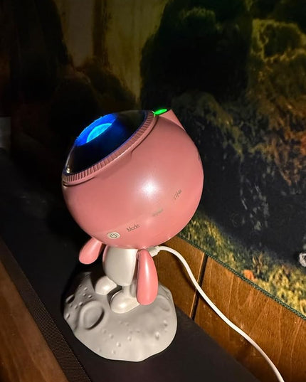 AIRIVO Galaxy Projector, Astronaut Star Projector for Bedroom,Nebula Projector Night Light with Bluetooth Speaker & Remote,Room Decor Gifts for Girls,Women,Pink Lovers,Christmas