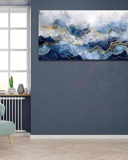 FUHAIHUA Canvas Wall Art For Living Room Large Decor For Bedroom Office Decorations Ink Abstract Paintings Minimalism Pictures Canvas Artwork Modern Home Decor Posters Hotel Mural