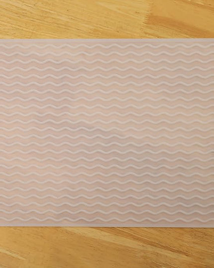 Silicone Dish Drying Mat for Multiple Usage,Easy clean,Eco-friendly,Heat-resistant Silicone Mat for Kitchen Counter or Sink,Refrigerator or drawer liner Translucent L 16 inches x 12 inches