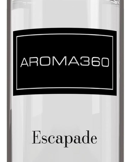 Aroma360 - Escapade Fragrance Oil Scent - Luxury Aromatherapy Scent Diffuser Oil - Hints of Lemon, Ocean, Bergamot, & Fragrant Jasmine - for Essential Oil Diffusers - for Home & Office - 120mL