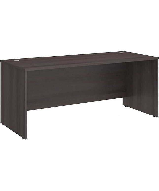Bush Furniture BSHSCD272SG Studio C Storm Gray 72W x 30D Desk Shell