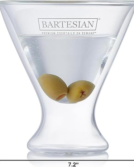 Stemless Martini Glassware - Set of 2 Set of 2