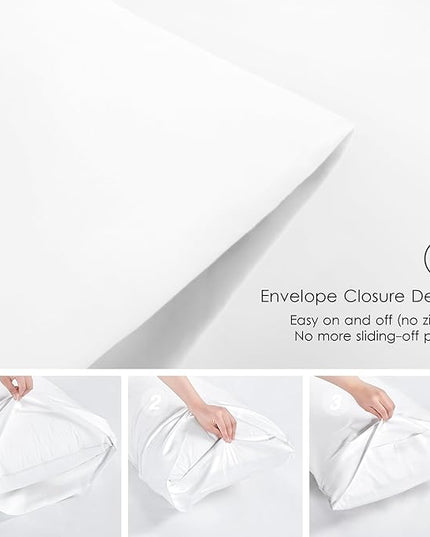 Love's cabin Twin Comforter Set White, 5 Pieces Twin Bed in a Bag, All Season Bedding Sets with 1 Comforter, 1 Flat Sheet, 1 Fitted Sheet, 1 Pillowcase and 1 Pillow Sham