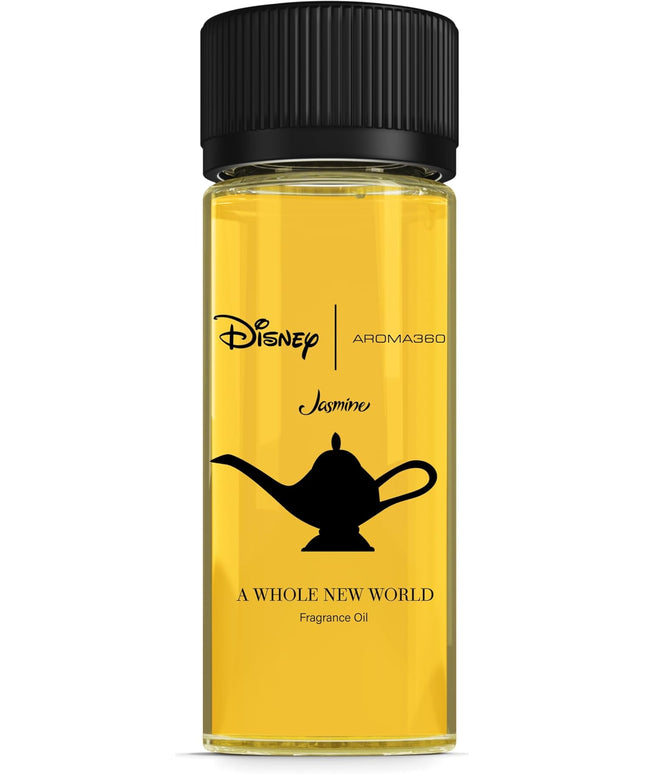 Aroma360 | Disney - A Whole New World Fragrance Oil Blend | Disney Princess Jasmine | Luxury Essential Oil Diffuser | Aromatherapy Scent Diffuser Oil | Bergamot Orange Blossom Rose 1.7 fl oz 50 mL