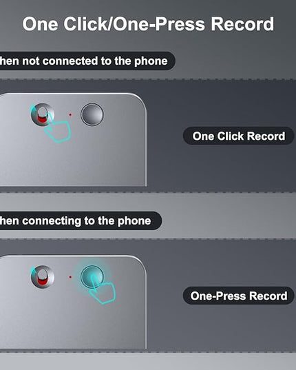 AI Voice Recorder,64GB Note Voice Recorder with Transcribe,Mind Mapping & AI Summary,Digital Voice Recorder with App,Audio Recorder for Lectures,Phone Calls,Meetings,Interviews Etc,Grey