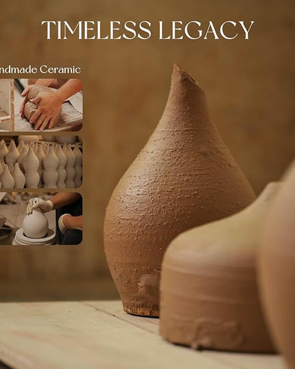 Porseme 150ml Essential Oil Diffuser Ceramic Color Changing Aroma Air Diffusers Aromatherapy Ultrasonic Cool Mist Humidifier 6 Running Hours for Spa Office Sleeping Yoga (Black Ceramic)