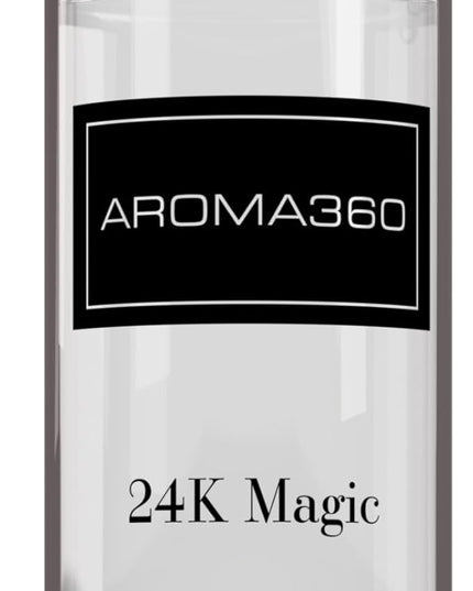 Aroma360-24K Magic Fragrance Oil Blend 50ML | Hotel Inspired Luxury Essential Oil Diffusers | Aromatherapy Scent Diffuser Oil | Citrus Beginning of Bergamot, Lemon & Lemongrass with Notes of Jasmine