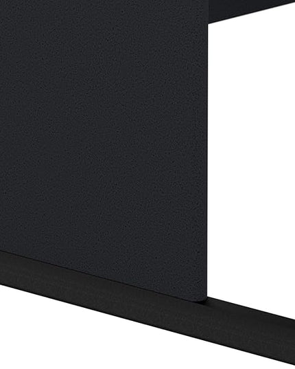 Bush Business Furniture Series A 48W Computer Desk in Hansen Cherry and Galaxy, Small Office Table for Home or Professional Workspace