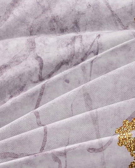 Pink Marble Duvet Cover Set Twin Size Sequin Gold Bedding Comforter Covers with 2 Pillow Shams Girls Decor Bedroom Bed Set Breathable Durable Soft Comfy