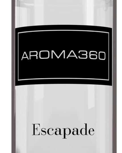 Aroma360 - Escapade Fragrance Oil Scent - Luxury Aromatherapy Scent Diffuser Oil - Hints of Lemon, Ocean, Bergamot, & Fragrant Jasmine - for Essential Oil Diffusers - for Home & Office - 50ML