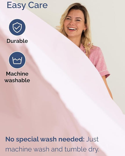Extra Deep Full Sheet Set - 6 Piece Breathable and Cooling Sheets - Hotel Luxury Bed Sheets Set - Easy Fit - Soft, Wrinkle Free and Comfy Sheets Set - Lavender Pink Sheet Set with Extra Deep Pockets