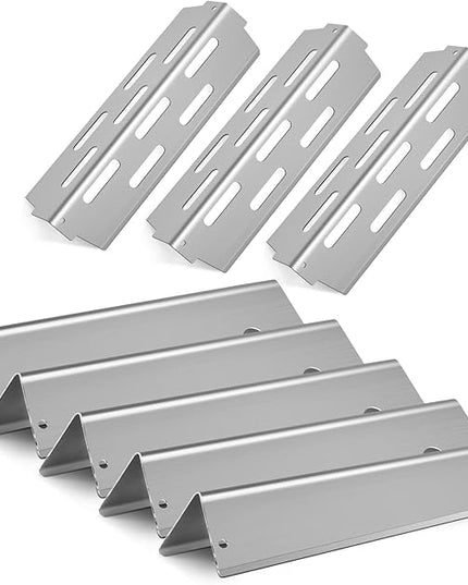 Stainless Steel Grill Flavorizer Bar BBQ Gas Grill Replacement Parts for Weber Genesis II 300 Series Genesis II E-310 E-315 E-330 E-335 S-310 S-335 Gas Grill