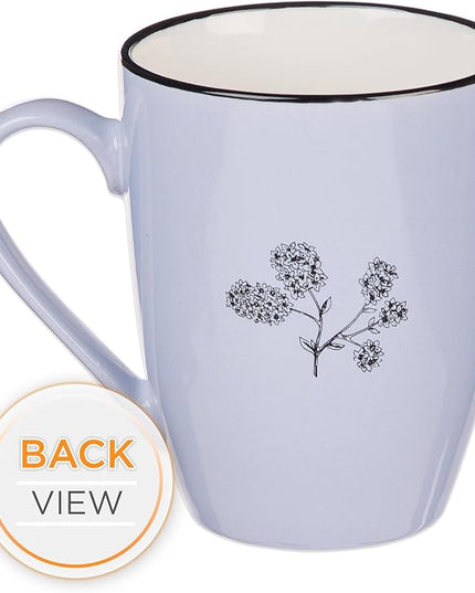 Christian Art Gifts Inspirational Microwave/Dishwasher Safe Coffee & Tea Scripture Mug: Many Women Do Noble Things Encouraging Proverb Bible Verse, Novelty Drinkware, Lavender Purple & White, 12 oz.