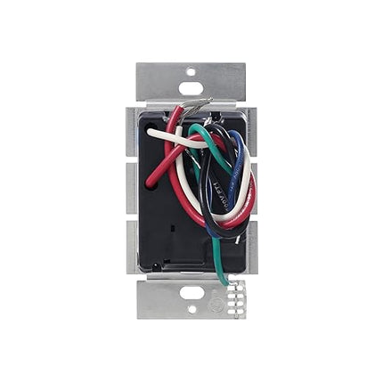 Lutron Caseta Original Smart Light Switch (Lutron Smart Hub Required), for Home, LED Lights, and Fans, 6 Amp, Single-Pole/3-Way, Neutral Required, PD-6ANS-LA, Almond