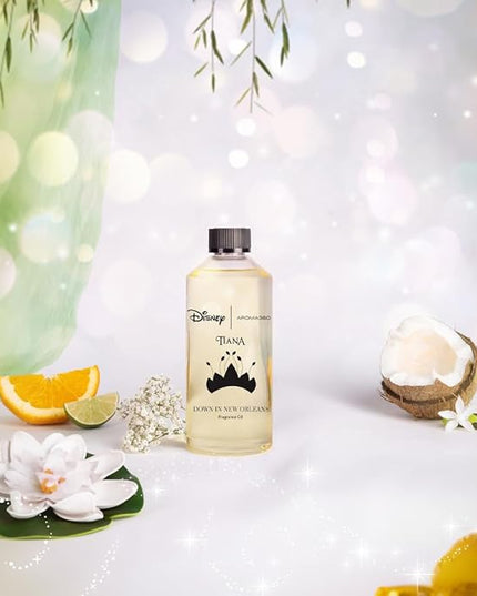 Aroma360 | Disney Down in New Orleans Fragrance Oil Blend | The Princess and The Frog | Princess Tiana | Aromatherapy Scent Diffuser Oil | Coconut Bergamot Valencia Orange 16.9 fl oz 500mL