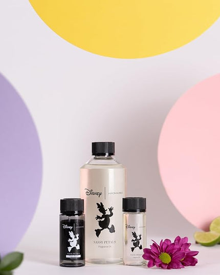 Aroma360 | Disney | Sassy Petals Fragrance Oil Blend | Daisy Duck | Luxury Aromatherapy Scent Diffuser Oil | Bergamot, Rose and Amber 1.7 fl oz, 50 mL