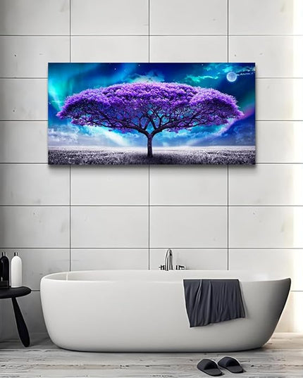 Wapluam Canvas Wall Art - Large Size Abstract Scenery Pictures for Living Room, Bedroom, Office & Dormitory Decor
