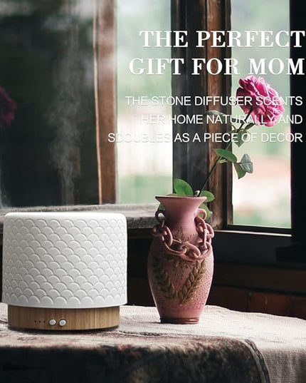 Essential Oil Diffuser 280ml Aromatherapy Diffuser for Large Room Small Humidifier with Sleep Mode-4 Timers, 3 Modes Lights, Auto-Off, No Beep