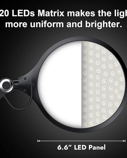 Desk Lamp,Led Architect Desk Lamp,Desk Lamps for Home Office,Table lamp with Wireless Charger & Adjustable Swing Arm,Touch Control, 3 Lighting Mode,5 Brightness,Eye-Caring Office Lamp